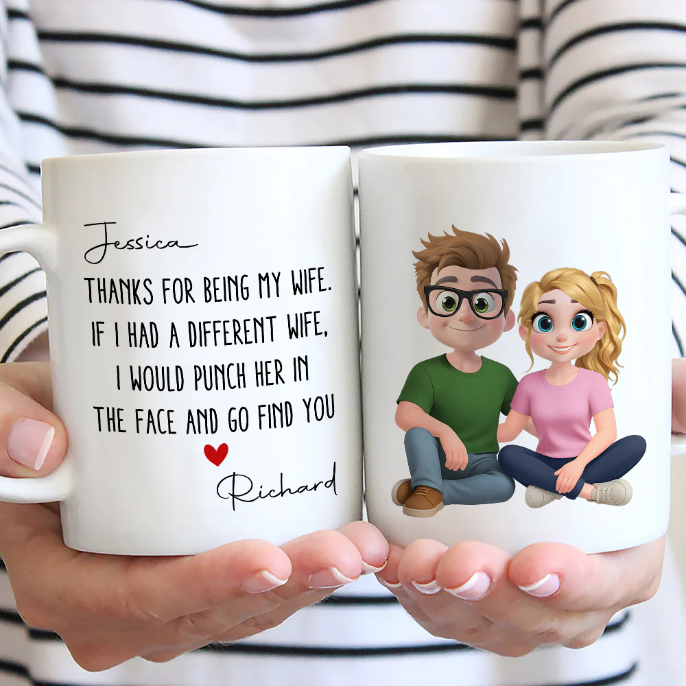If I Had A Different - Personalized Custom Coffee Mug - Image 2