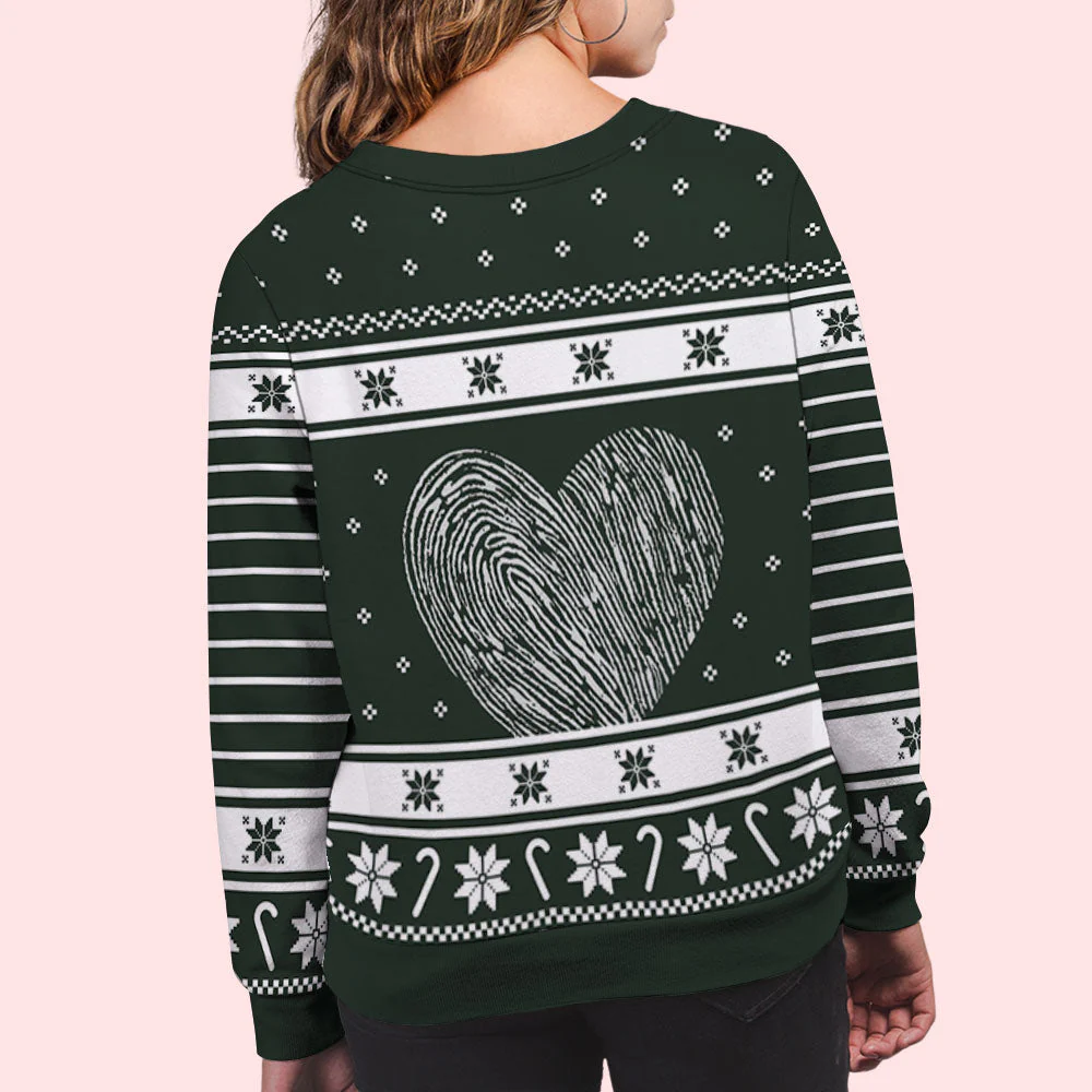 I'm Yours - Personalized Custom All-Over-Print Sweatshirt - Image 4