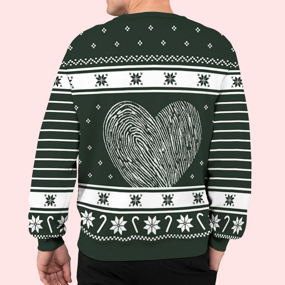 I'm Yours - Personalized Custom All-Over-Print Sweatshirt - Image 6