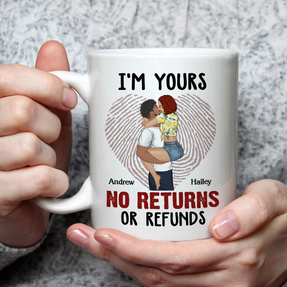Im Yours - Personalized Custom Coffee Mug - Image 2