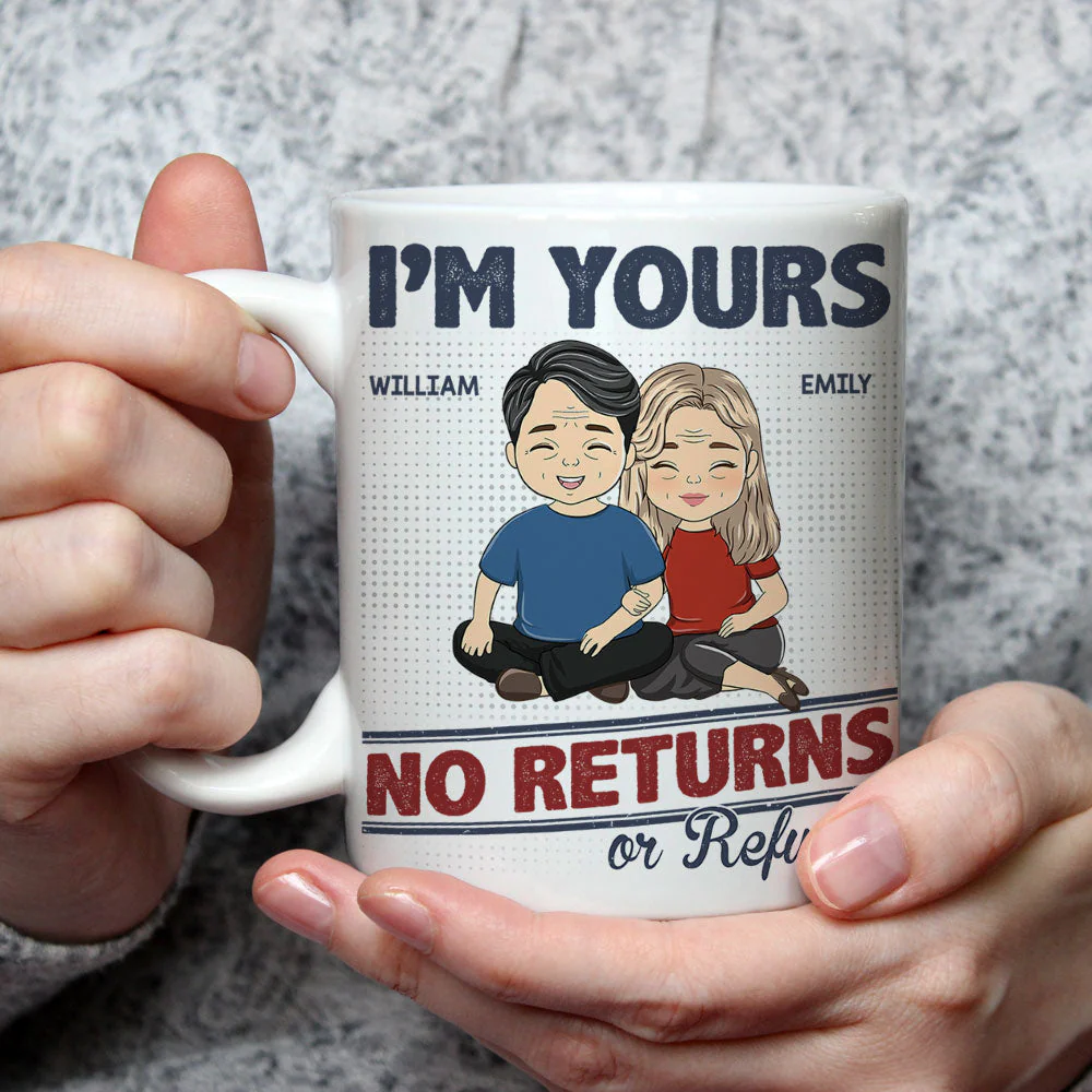 Im Yours - Personalized Custom Coffee Mug - Image 2
