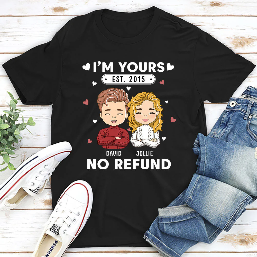 I'm Yours - Personalized Custom Couple T-shirts - Image 2