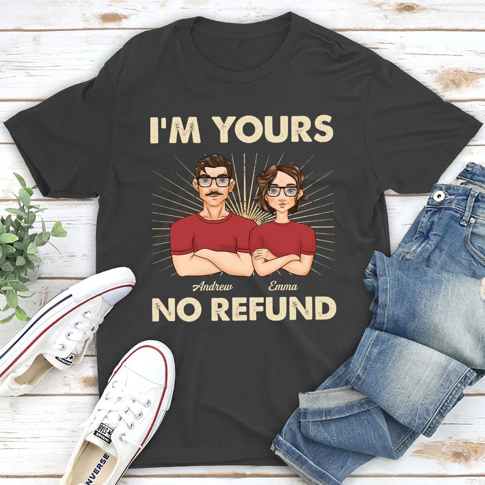I'm Yours Vintage - Personalized Custom Classic T-shirt - Image 4