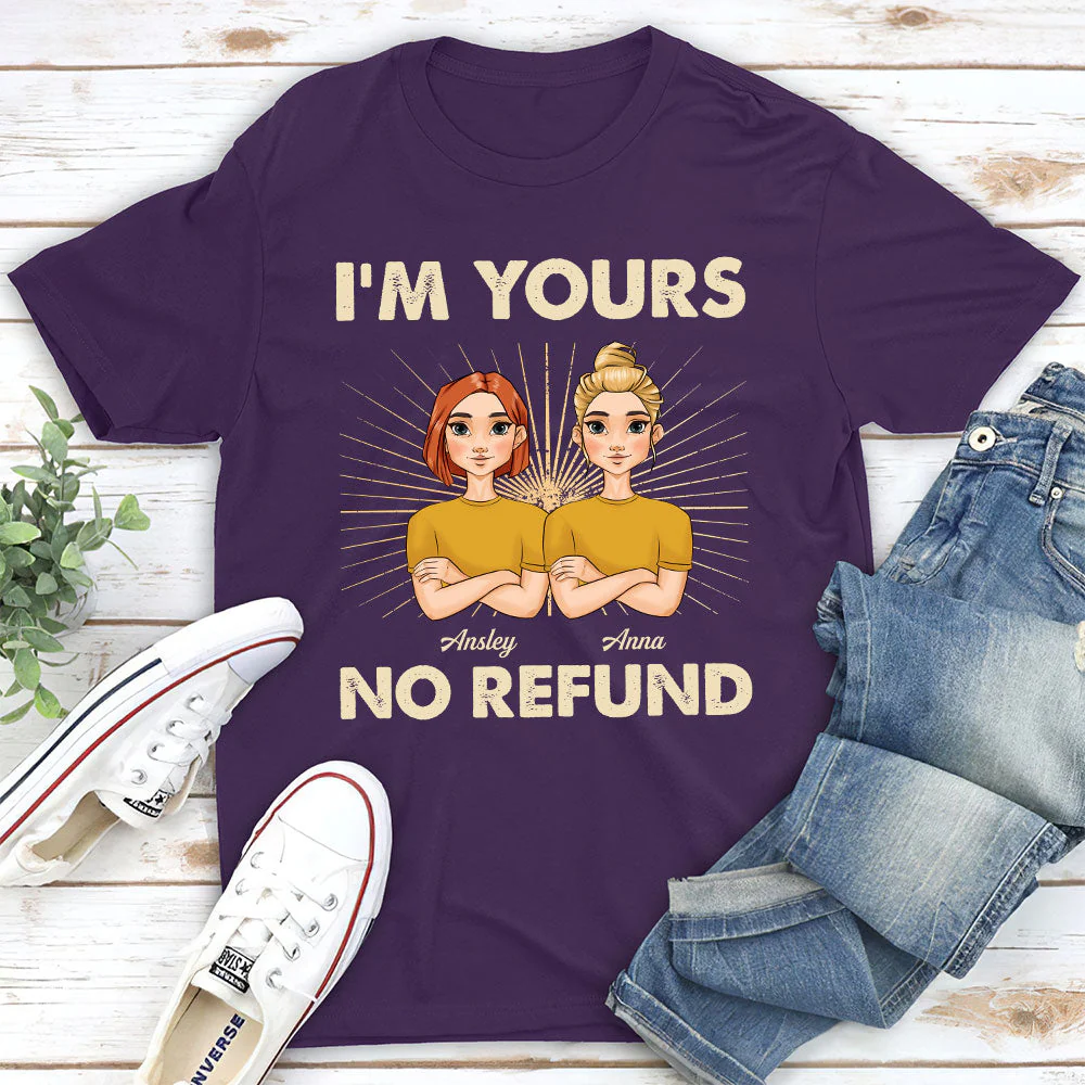 I'm Yours Vintage - Personalized Custom Classic T-shirt - Image 5