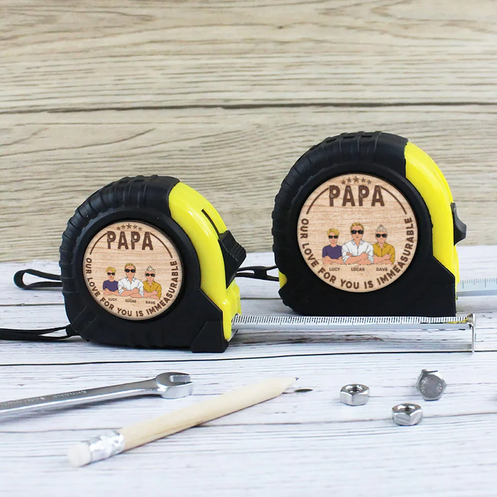 Immeasurable Love - Personalized Custom Tape Measure - Image 2