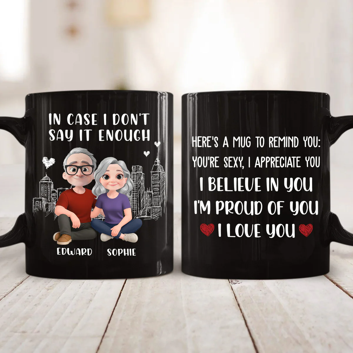 In Case - Personalized Custom Coffee Mug - Image 2