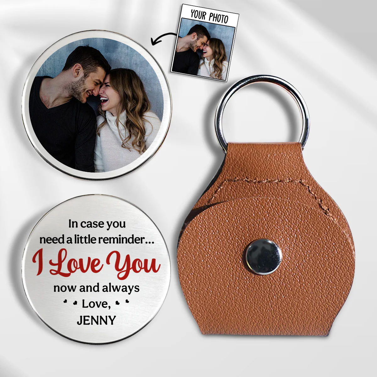 In Case You Need A Little Reminder - Personalized Custom Pocket Hug