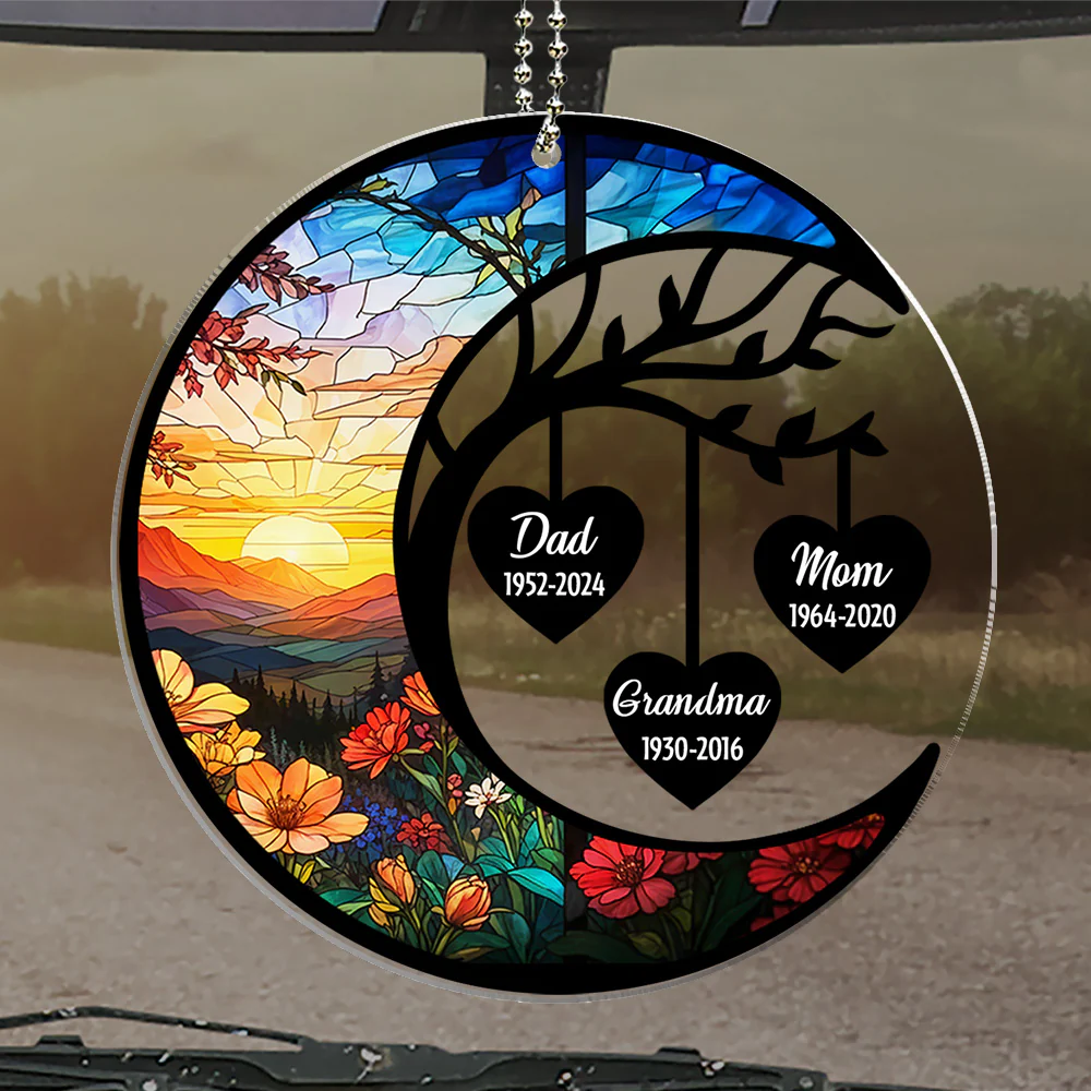 In Heaven - Personalized Custom Car Ornament - Image 2