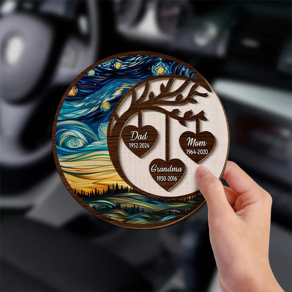 In Heaven - Personalized Custom Car Visor Clip - Image 3