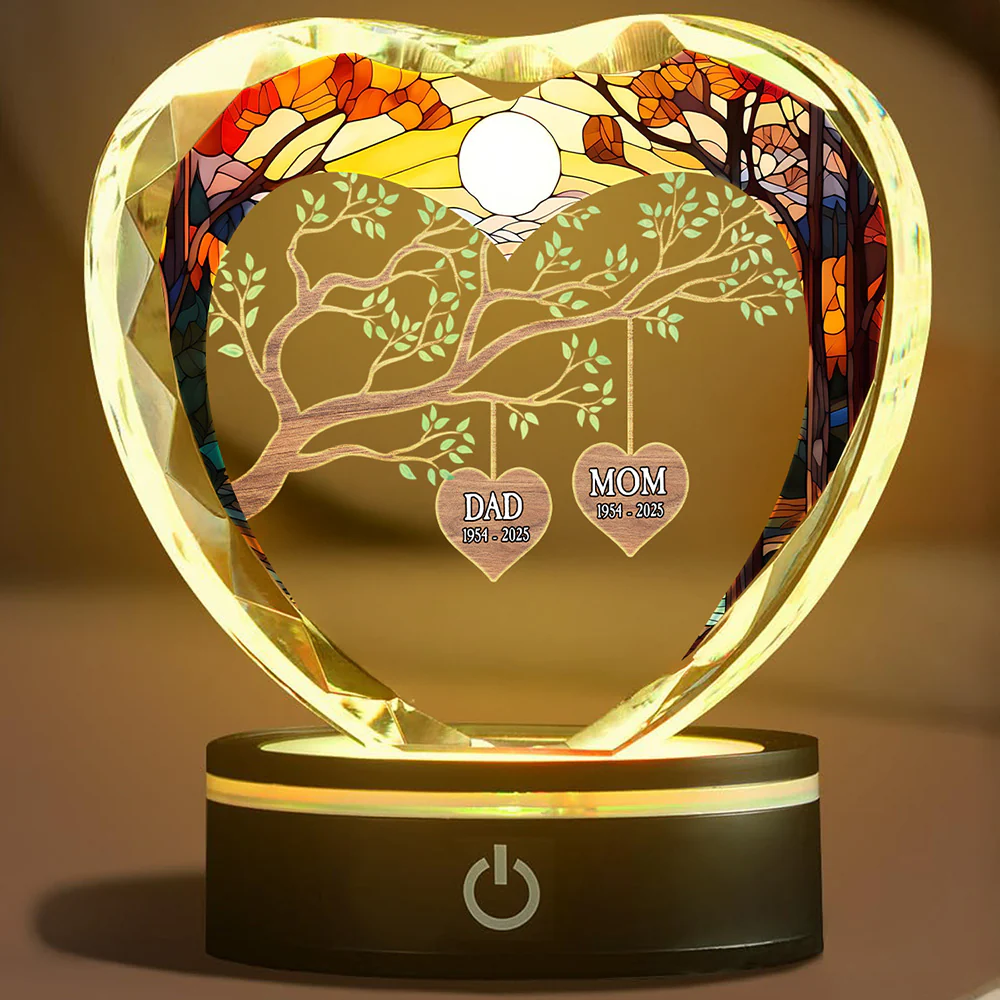 In Heaven - Personalized Custom Crystal Led Light - Image 2