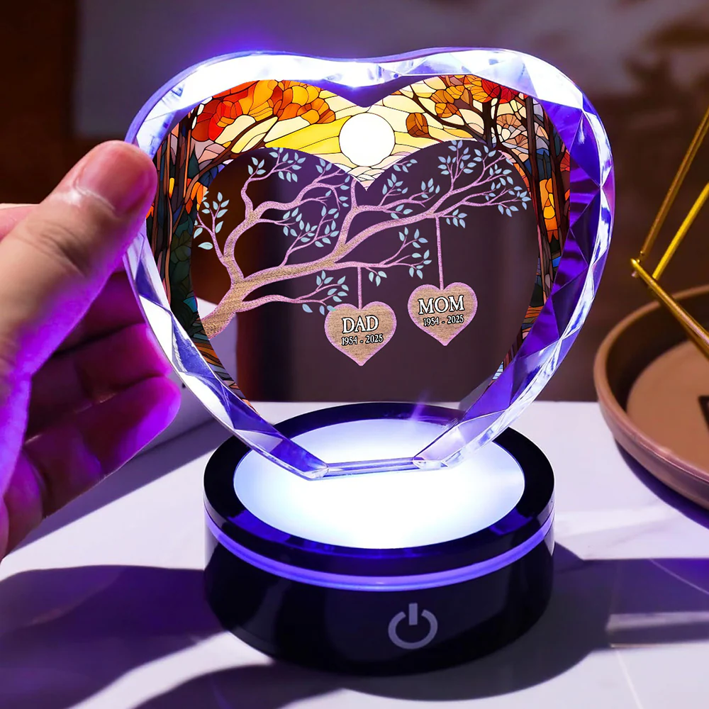 In Heaven - Personalized Custom Crystal Led Light - Image 5