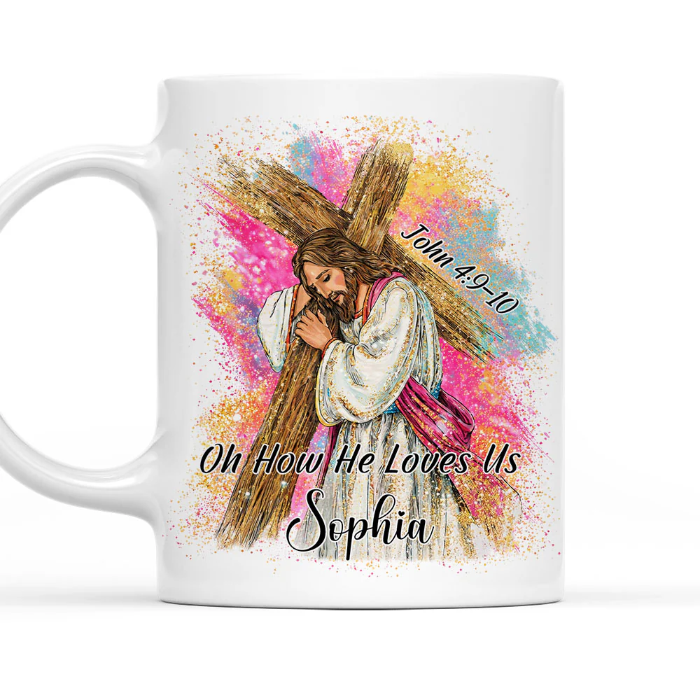In His Love - Personalized Custom Coffee Mug