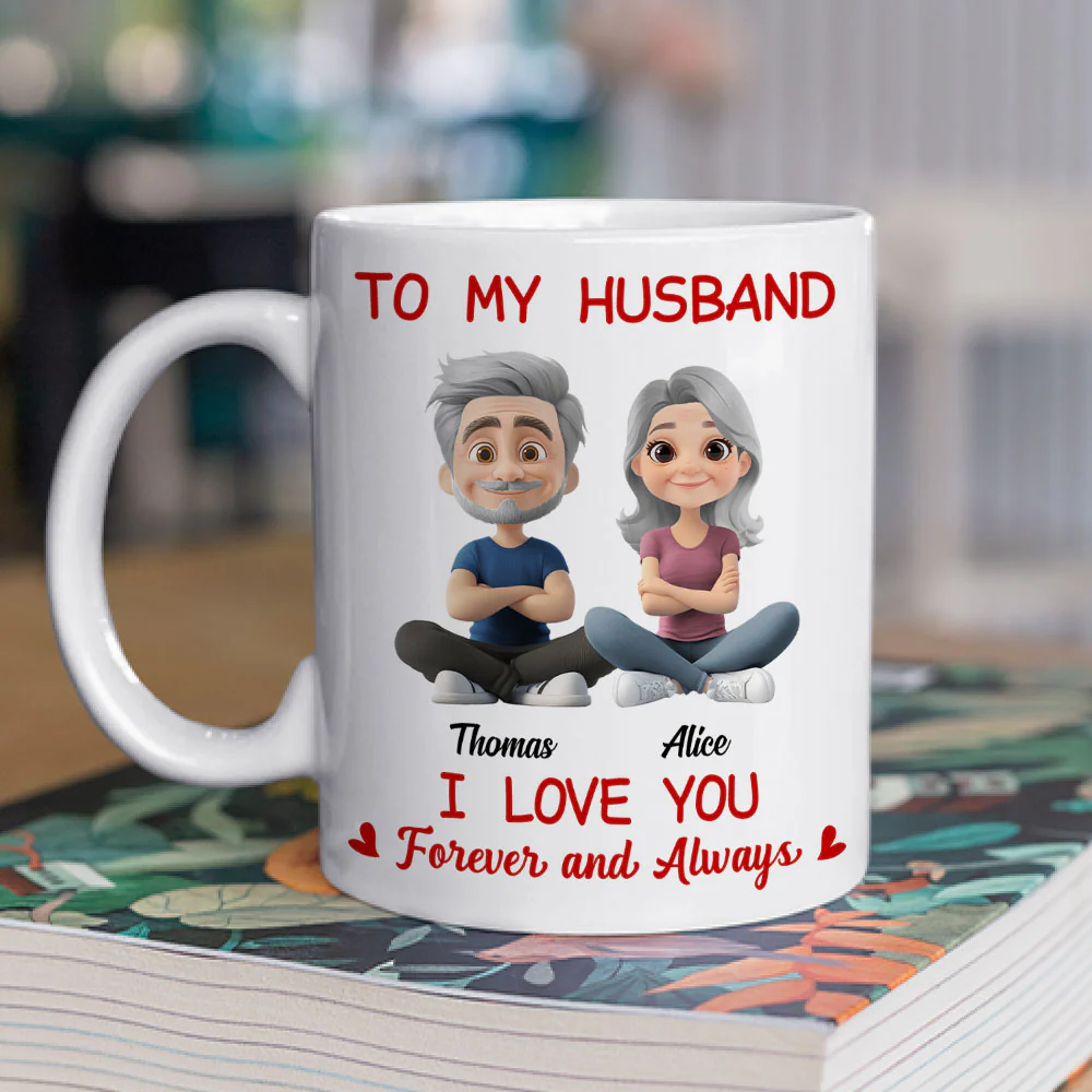 In Love With You - Personalized Custom Coffee Mug - Image 2