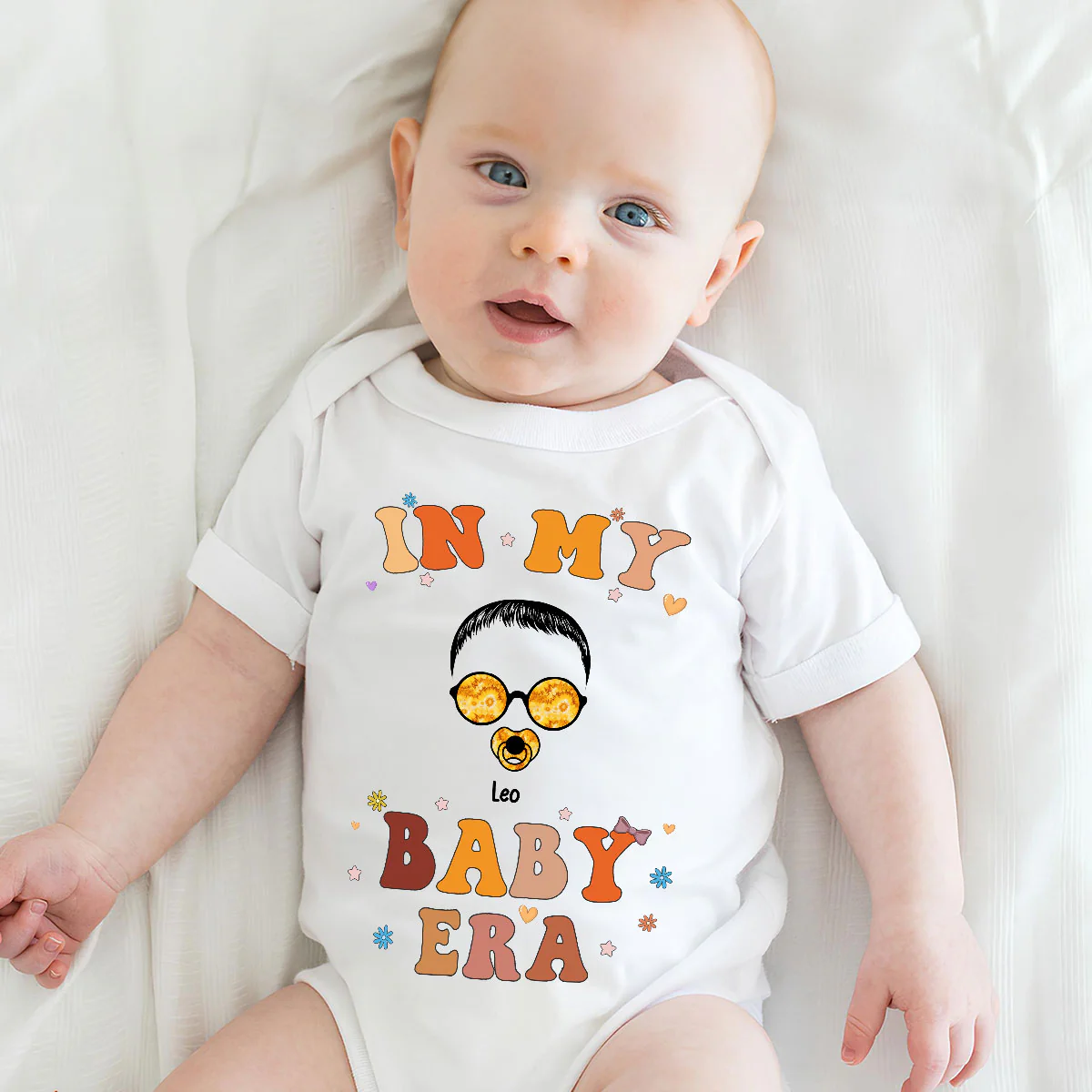 In My Baby Era - Personalized Custom Onesie - Image 3