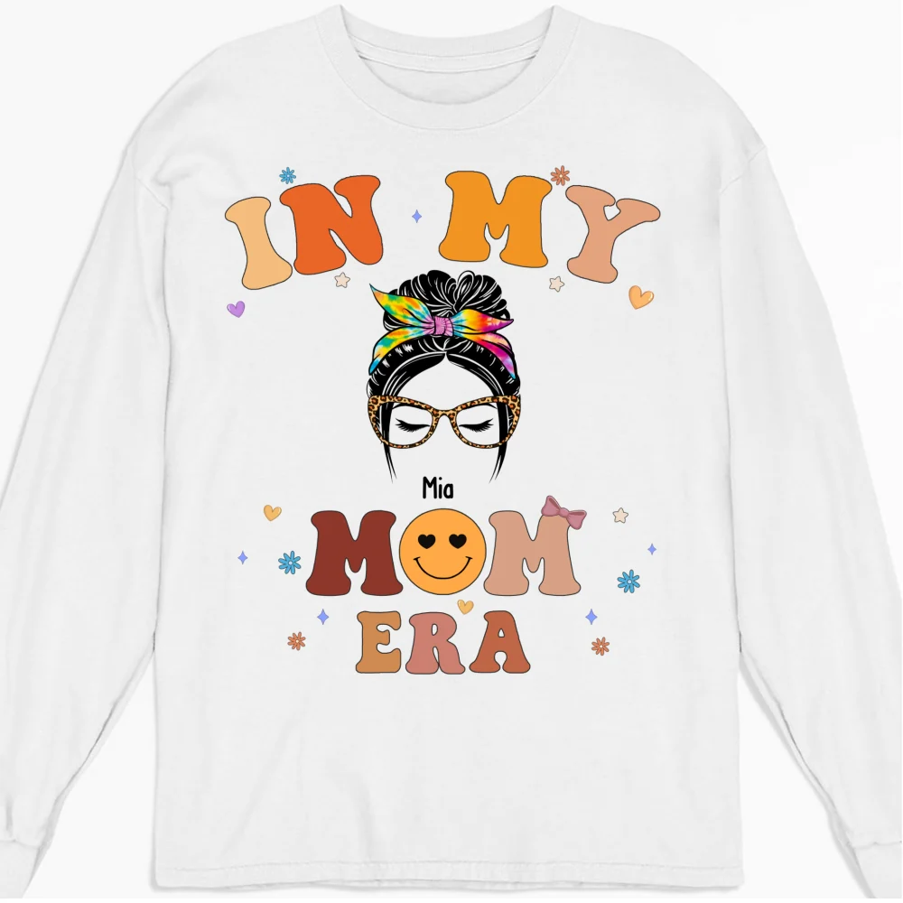 In My Mom Era - Personalized Custom Shirt - Image 10