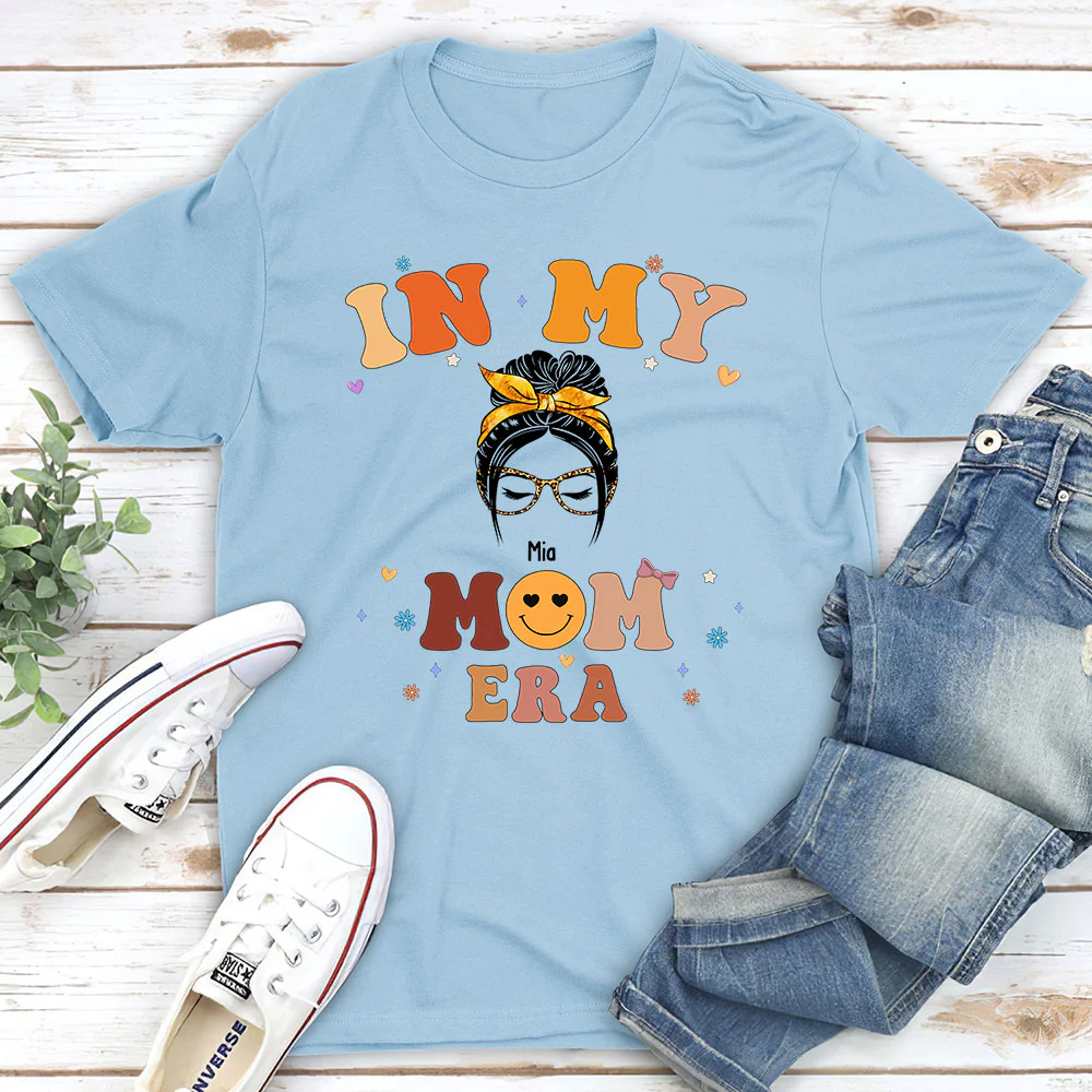 In My Mom Era - Personalized Custom Shirt - Image 2