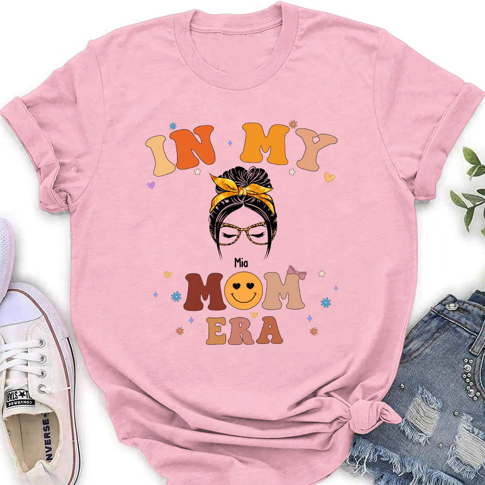 In My Mom Era - Personalized Custom Shirt - Image 5