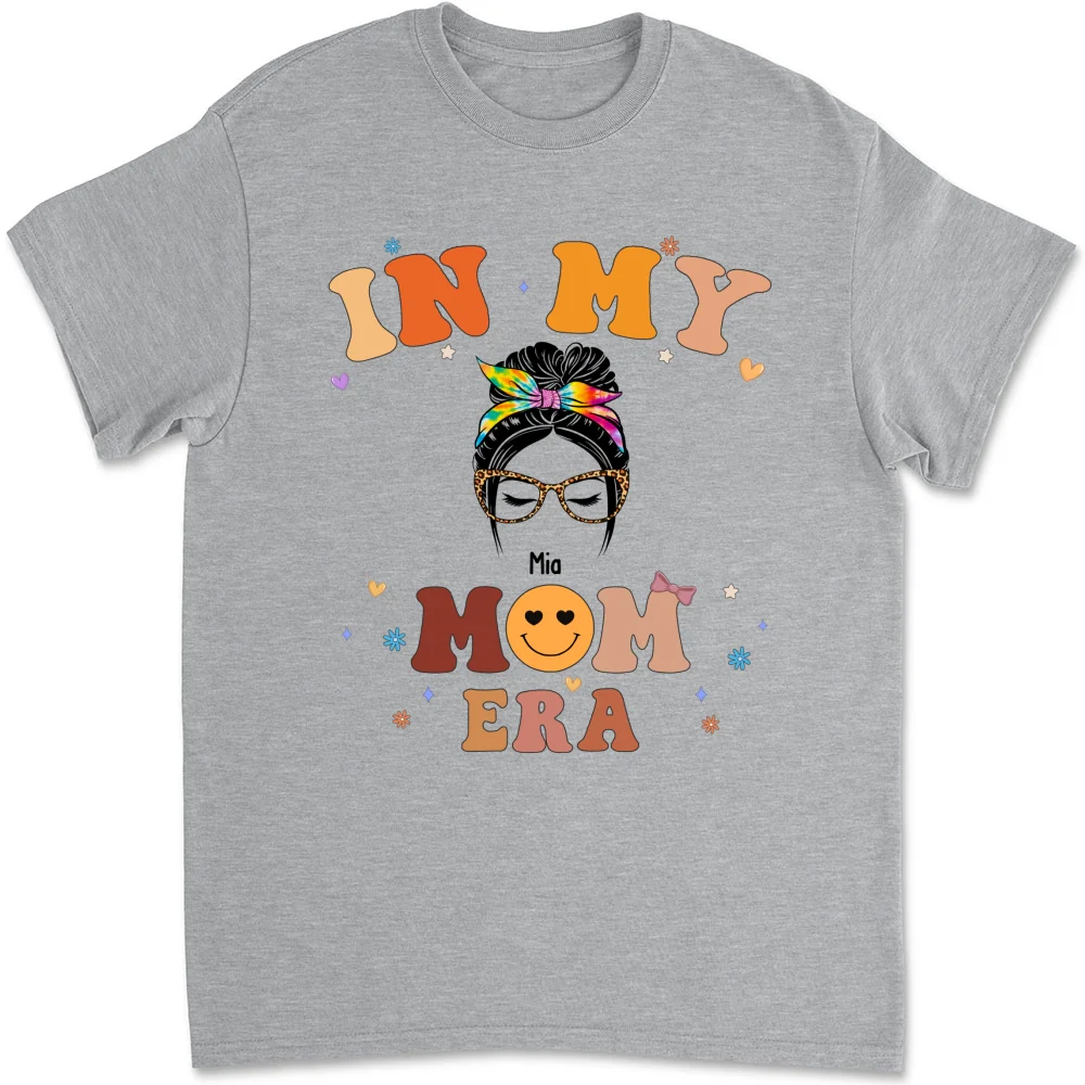 In My Mom Era - Personalized Custom Shirt - Image 7