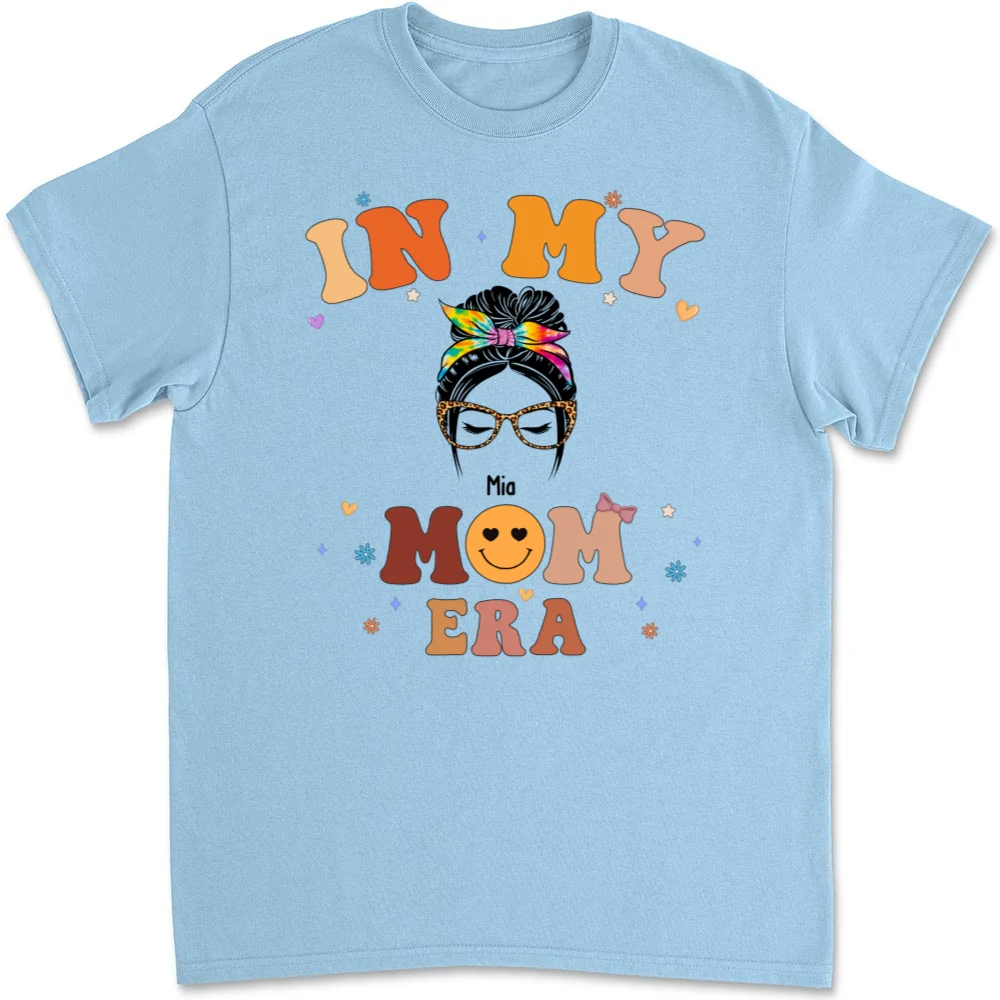 In My Mom Era - Personalized Custom T-shirt And Onesie - Image 6