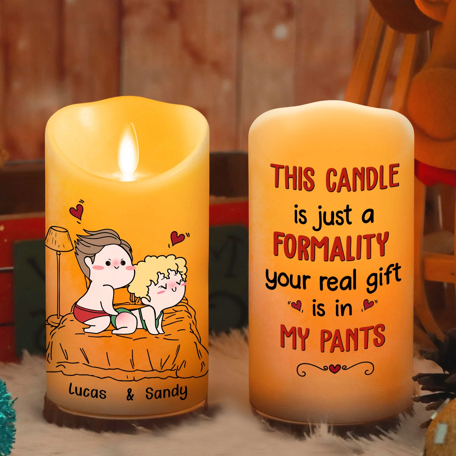 In My Pants - Personalized Custom LED Candle - Image 5