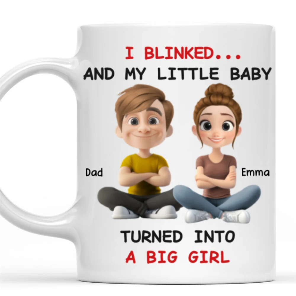 In The Blink Of An Eye - Personalized Custom Coffee Mug - Image 7