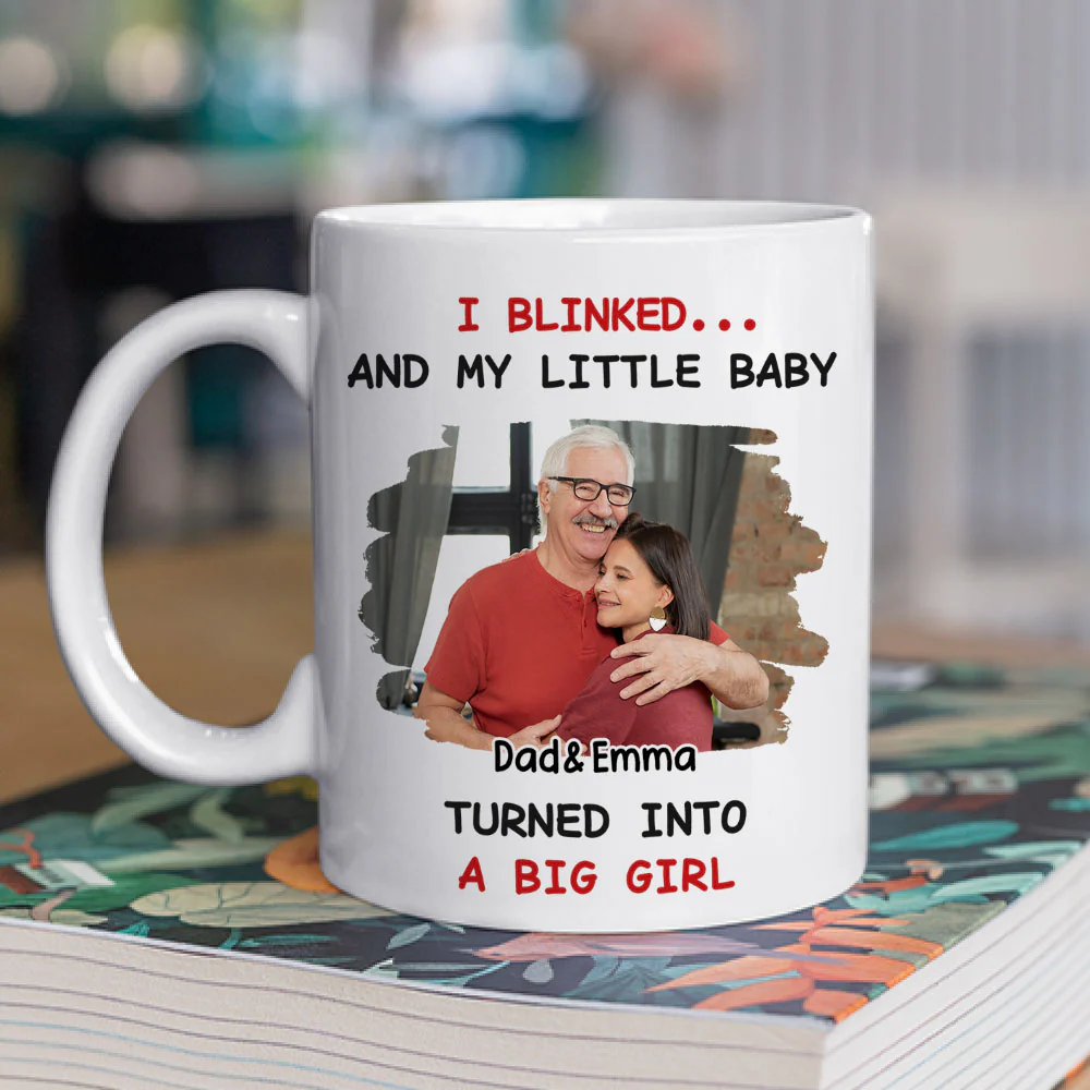 In The Blink Of An Eye Photo - Personalized Custom Coffee Mug - Image 2