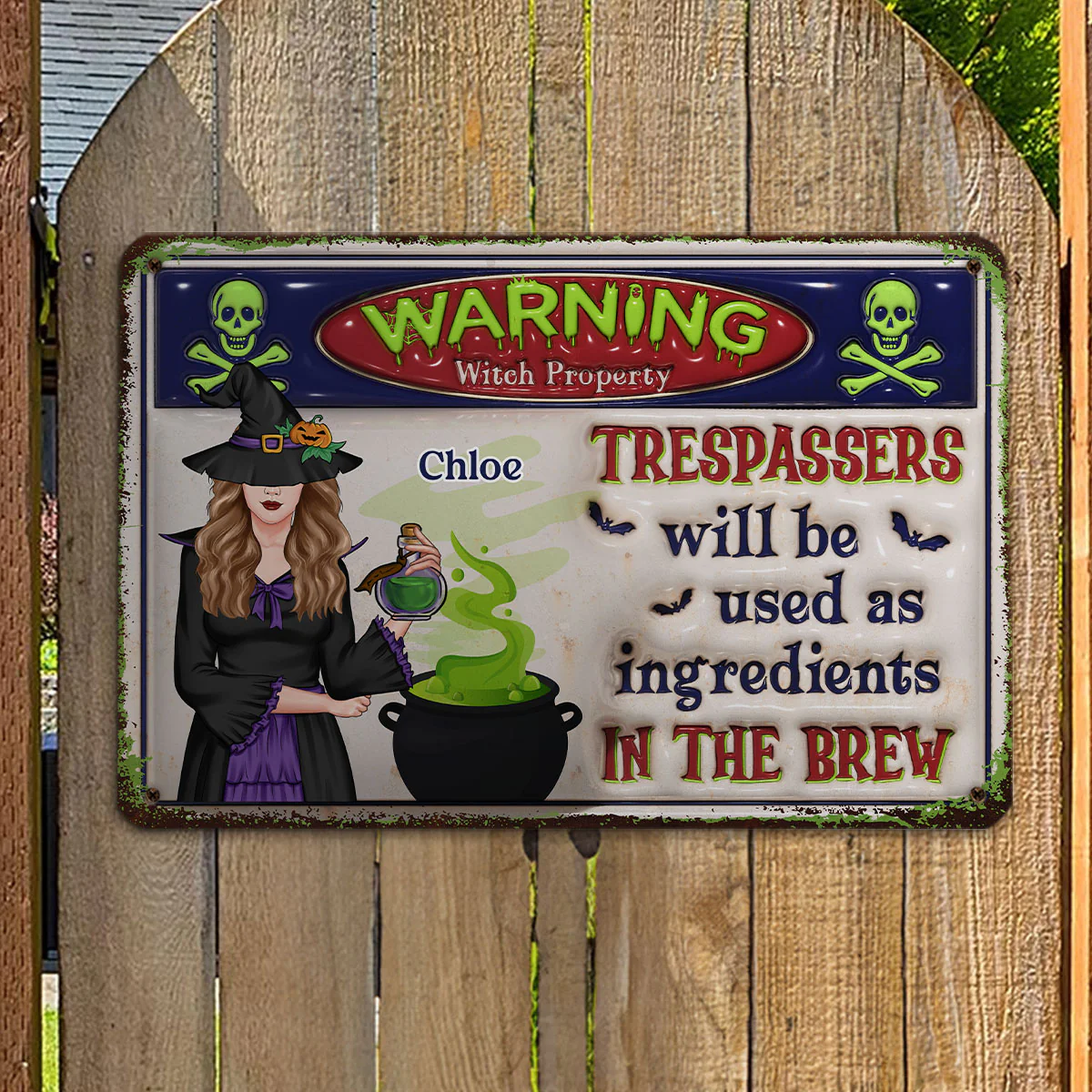 In The Brew - Personalized Custom 3D Inflated Effect Metal Sign - Image 5