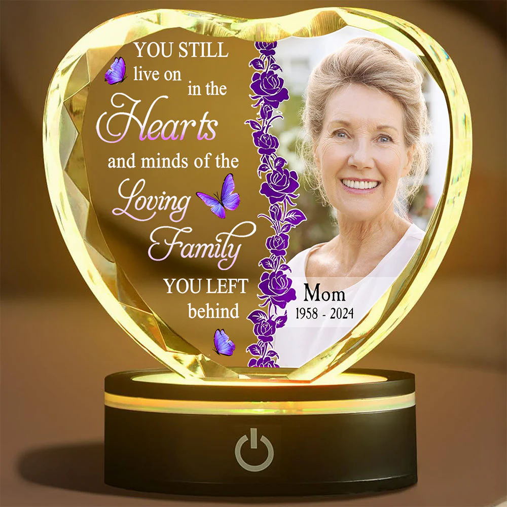 In The Hearts - Personalized Custom Crystal Led Light - Image 3