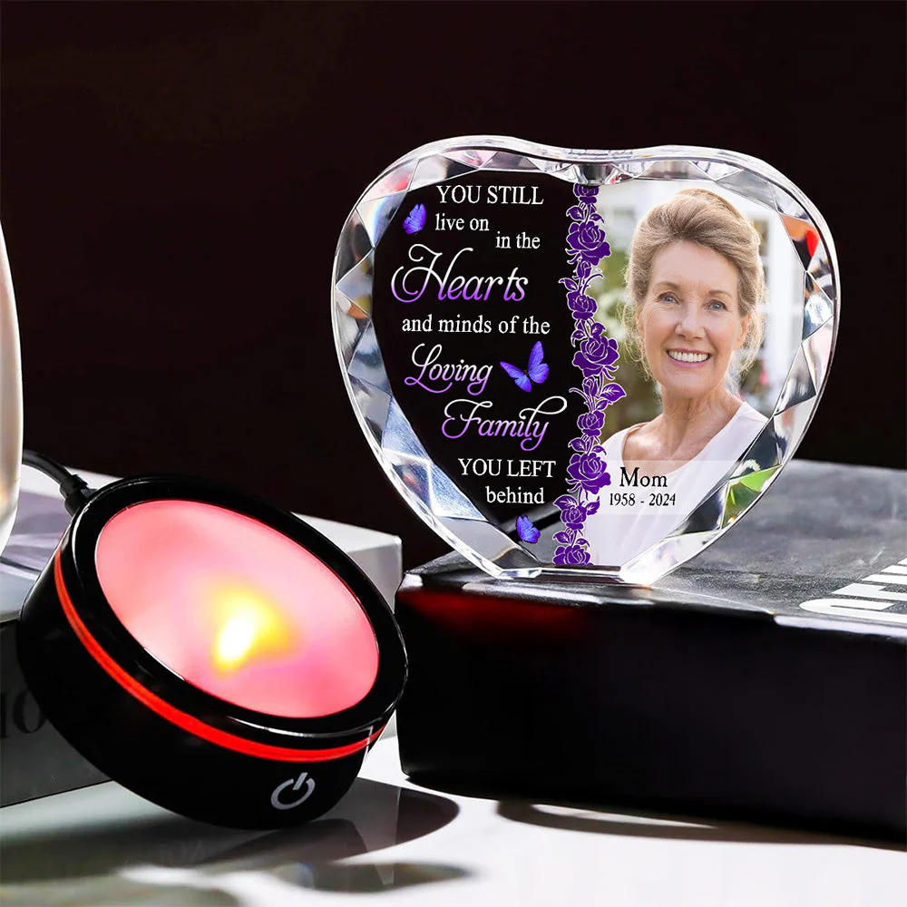 In The Hearts - Personalized Custom Crystal Led Light - Image 5