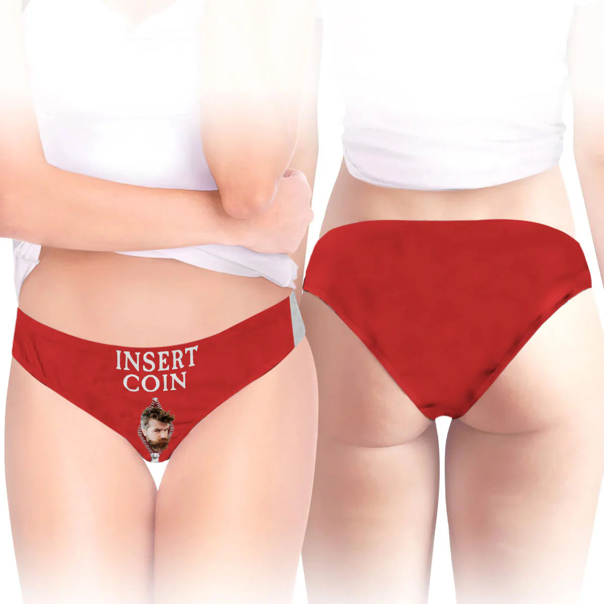 Insert Coin - Personalized Women Briefs - Image 4