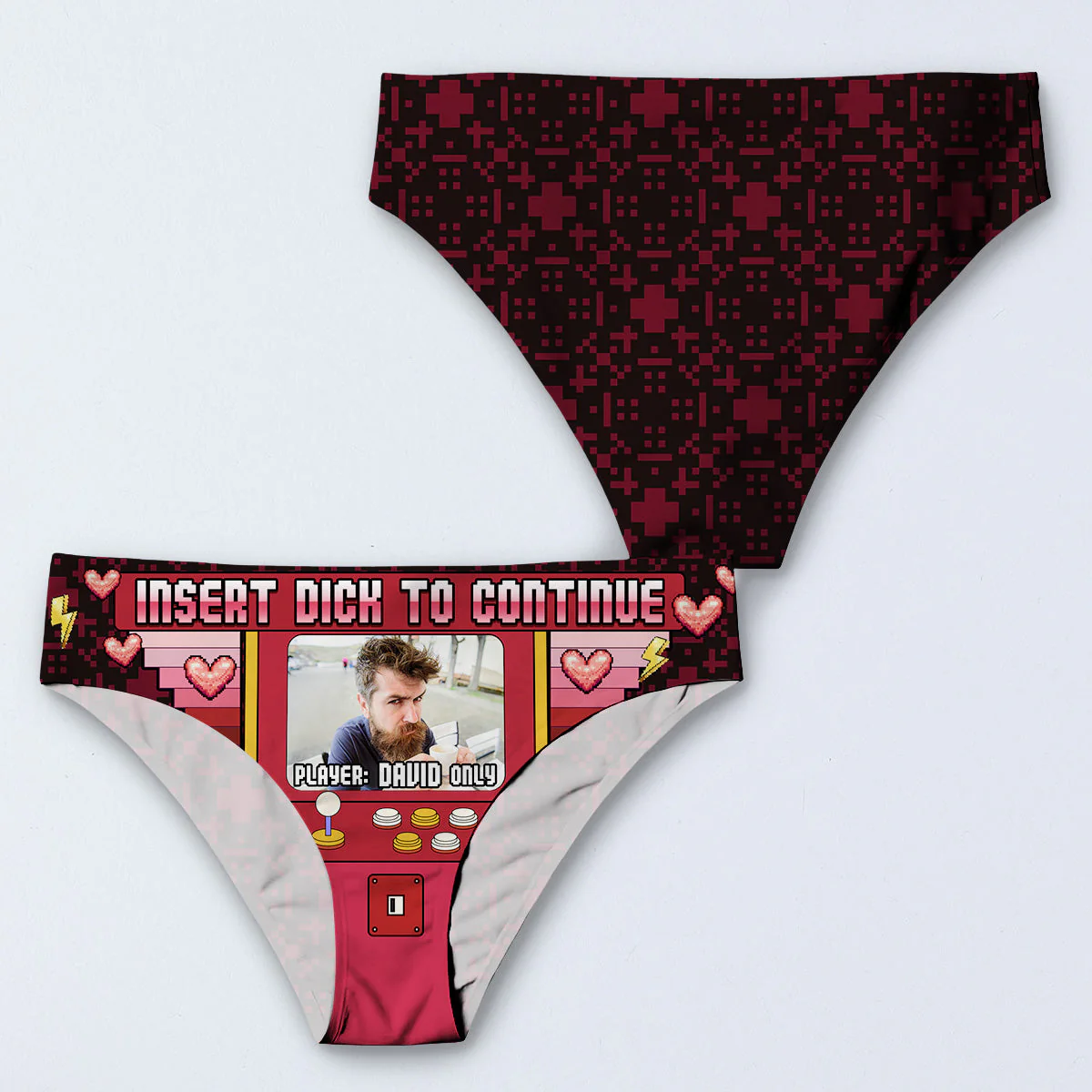 Insert To Continue - Personalized Women Briefs - Image 3