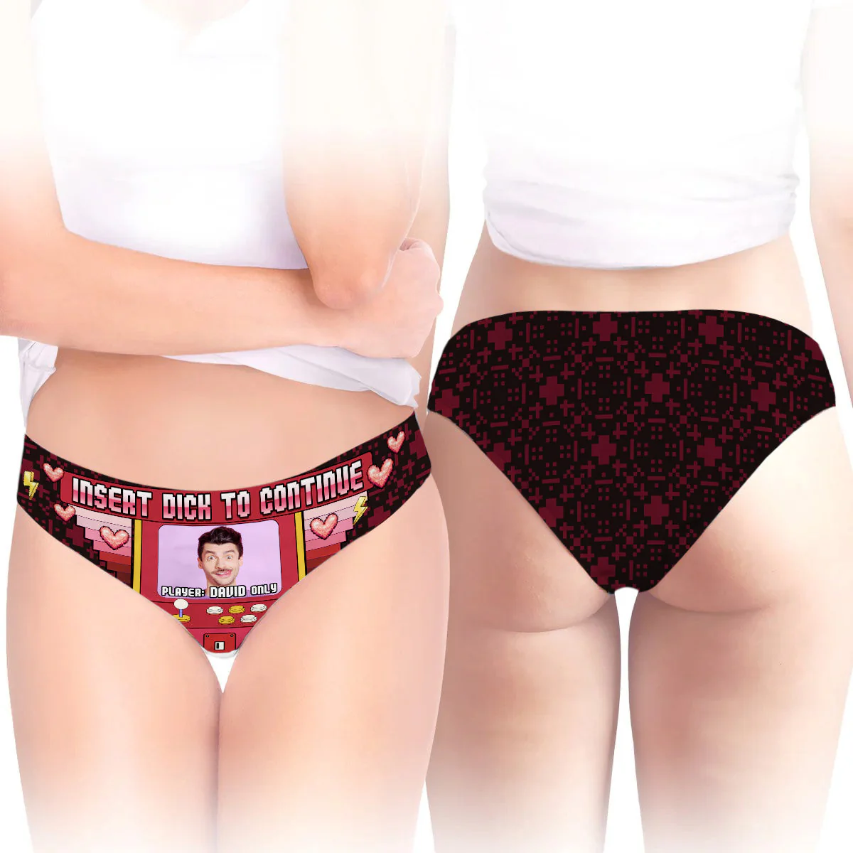 Insert To Continue - Personalized Women Briefs - Image 4