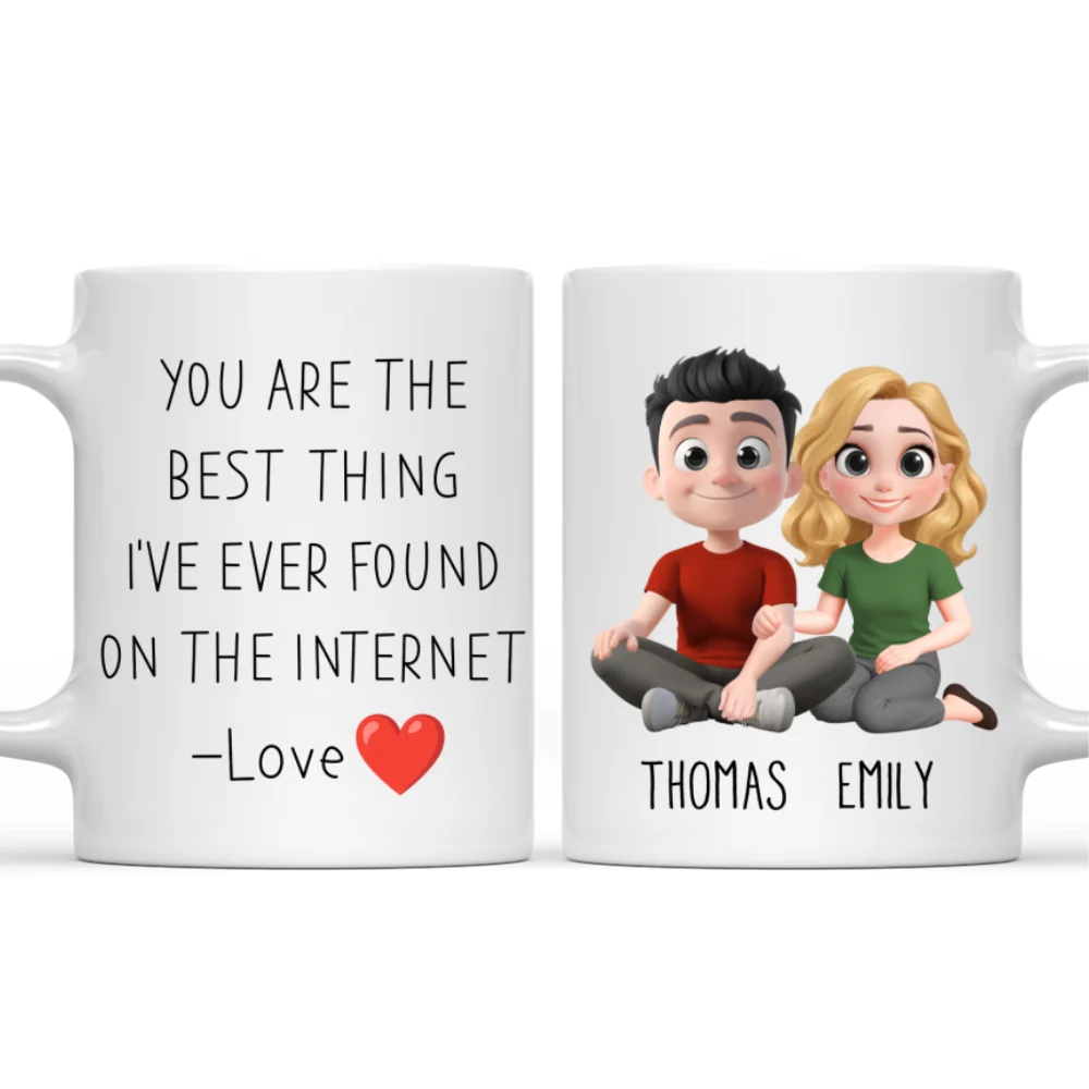 Internet Love - Personalized Custom Coffee Mug - Image 7