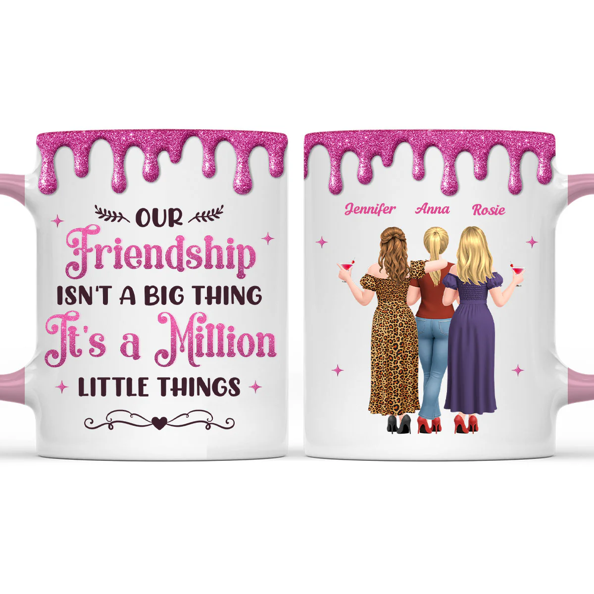 Is Not A Big Thing - Personalized Custom Accent Mug