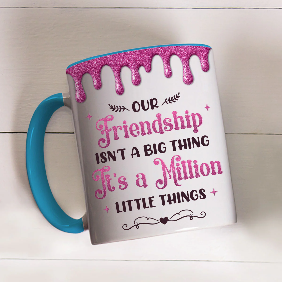 Is Not A Big Thing - Personalized Custom Accent Mug - Image 3