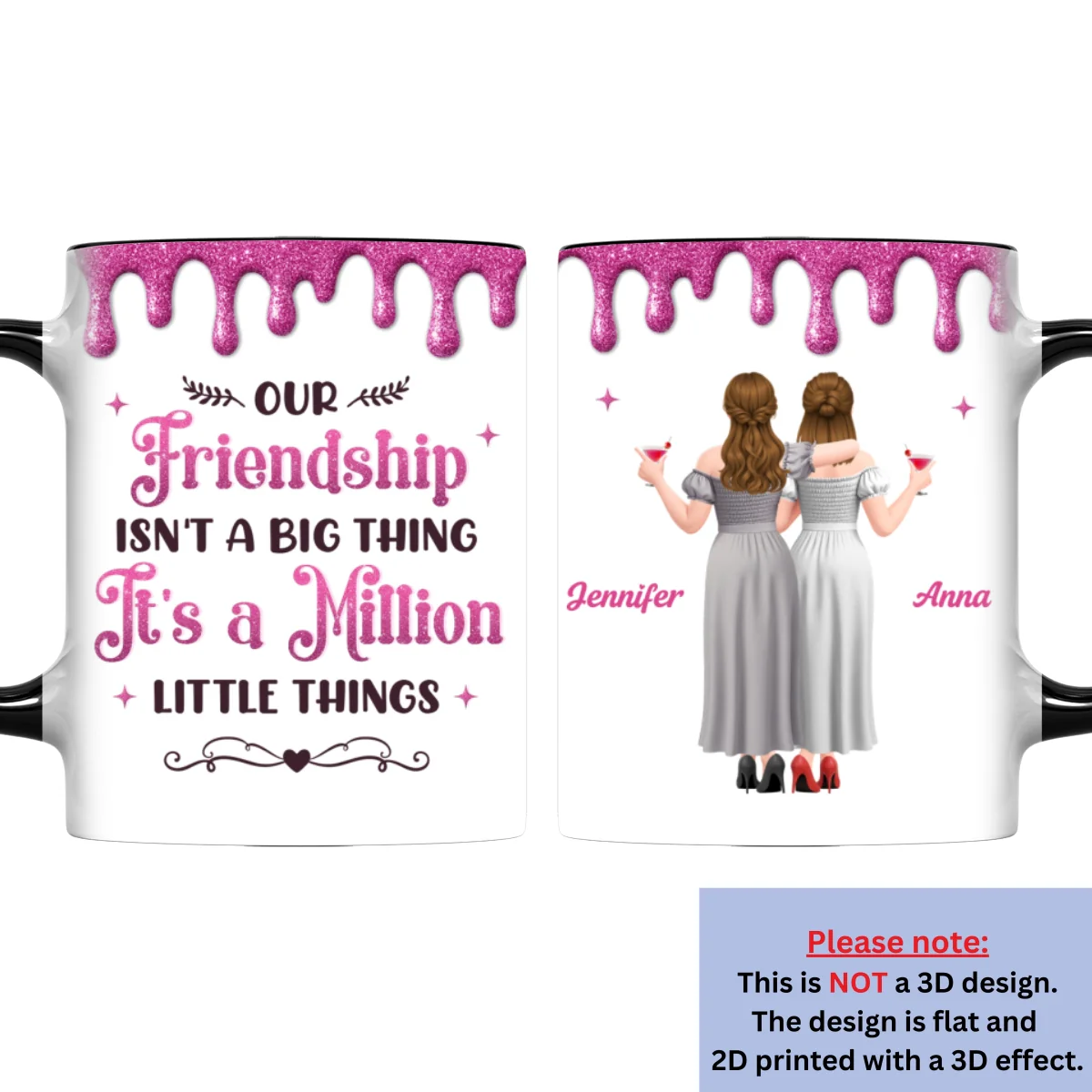 Is Not A Big Thing - Personalized Custom Accent Mug - Image 6