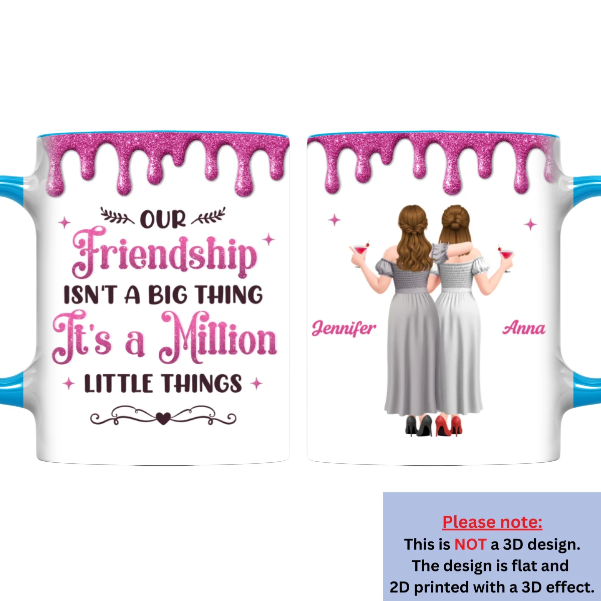 Is Not A Big Thing - Personalized Custom Accent Mug - Image 7