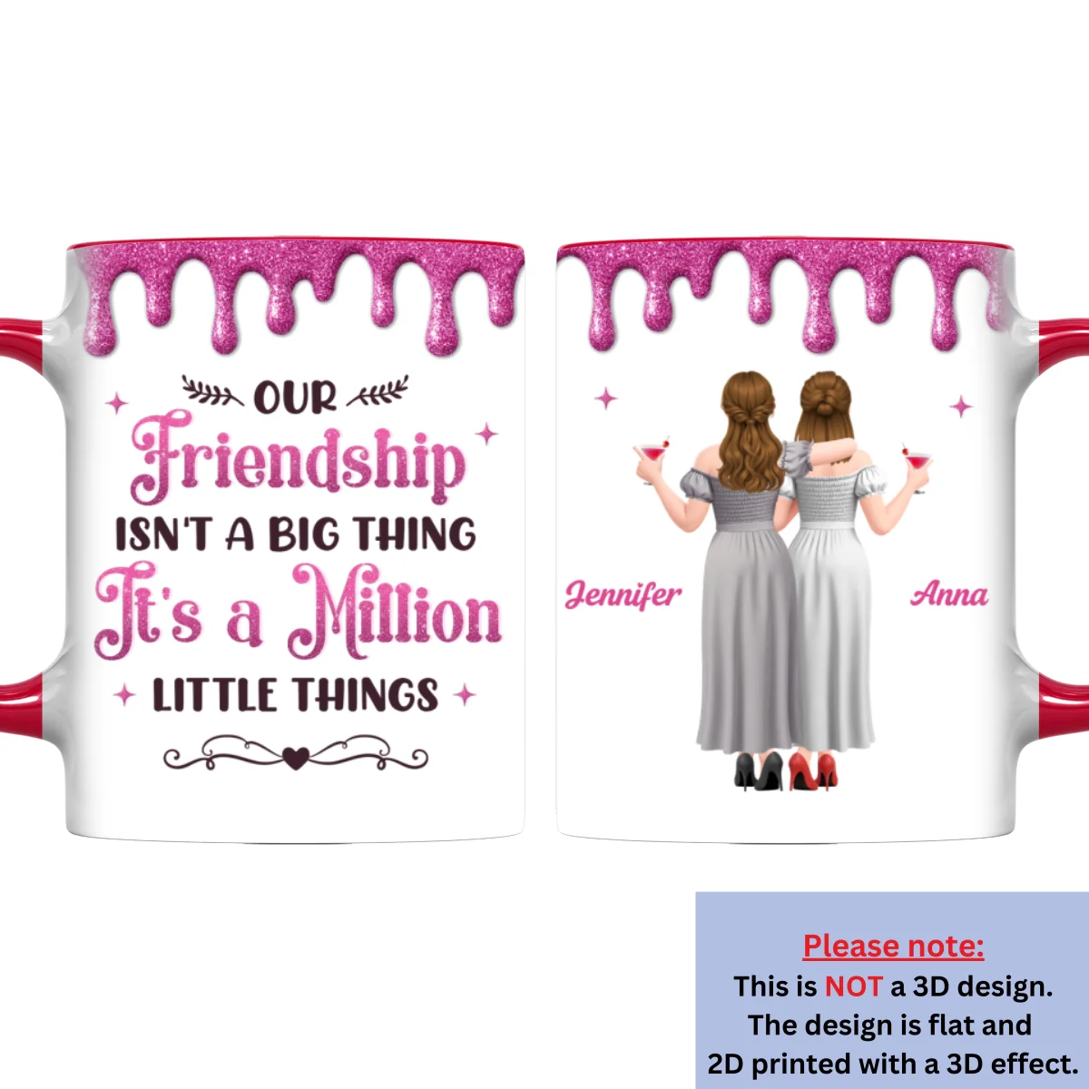 Is Not A Big Thing - Personalized Custom Accent Mug - Image 9