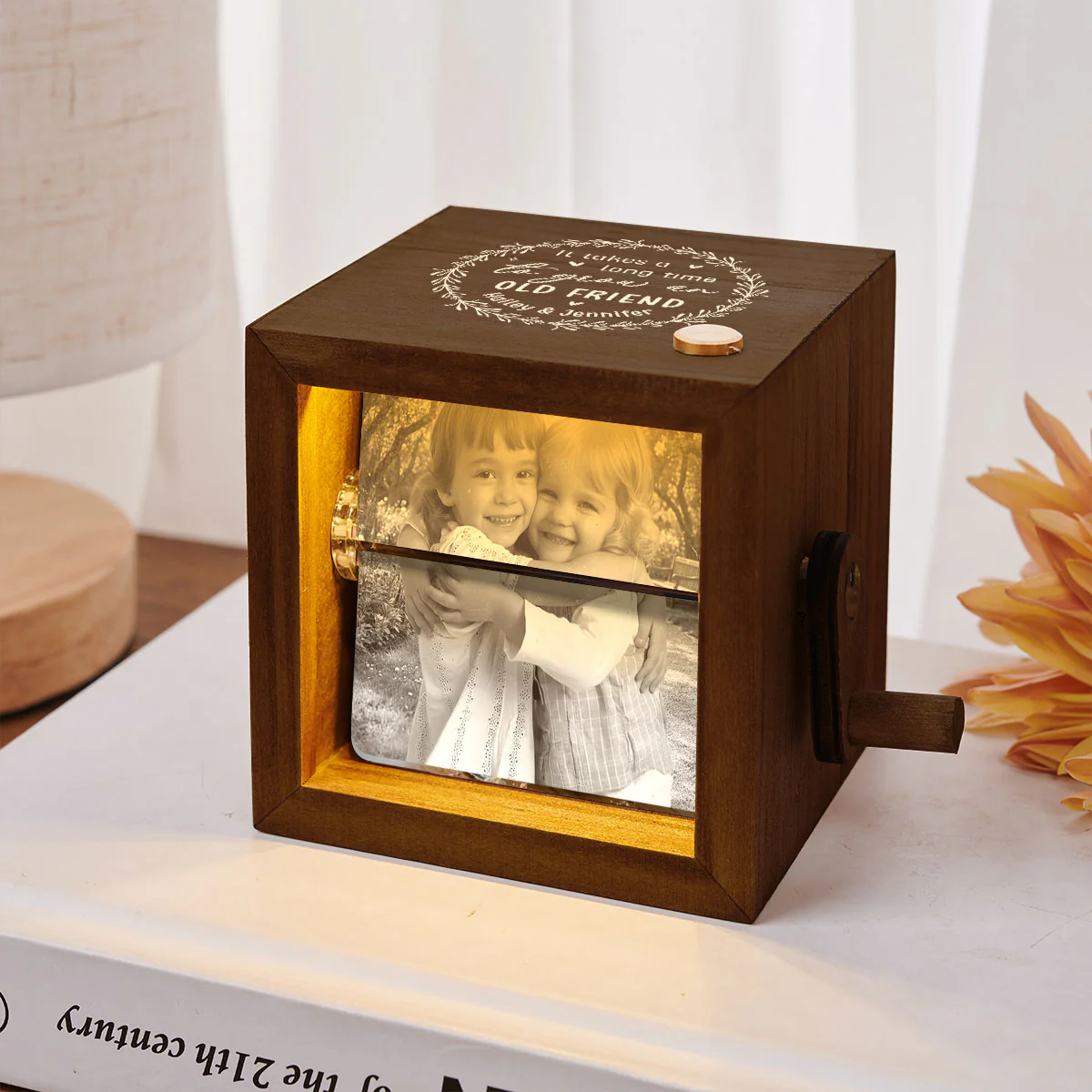 It Take A Long Time - Personalized Custom Photo Flipbook Animation Box