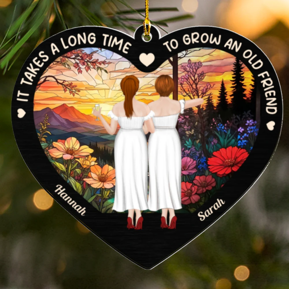 It Takes A Long Time To Grow - Personalized Custom Acrylic Ornament - Image 6