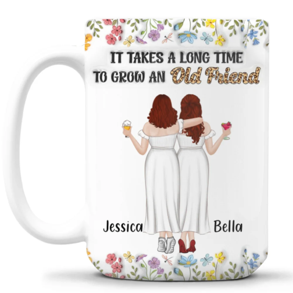 It Takes Us A Long Time - Personalized Custom 3D Inflated Effect Coffee Mug - Image 10