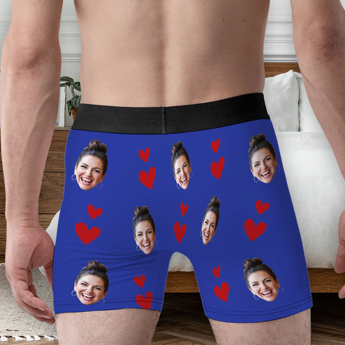 It's Mine - Personalized Photo Men's Boxer Briefs - Image 5
