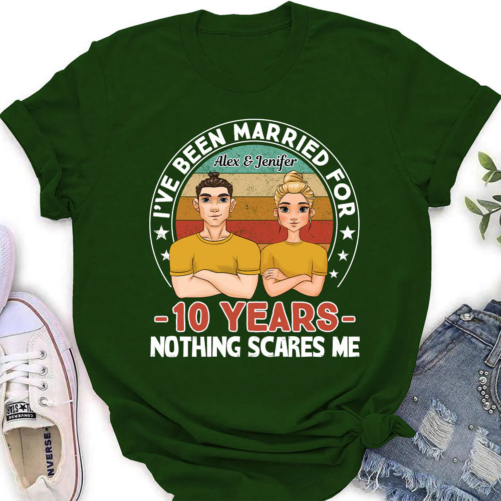 I Have Been Married - Personalized Custom Women's T-shirt - Image 4
