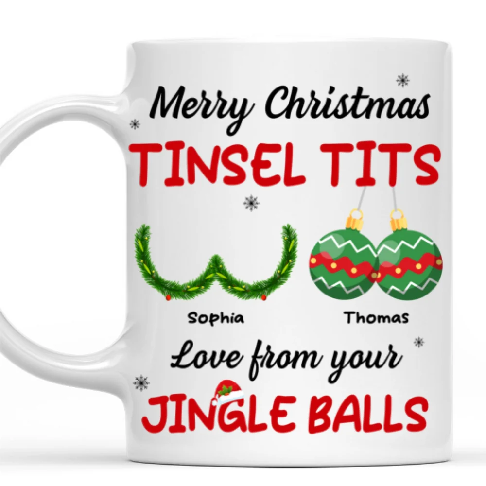 Jingle Balls - Personalized Custom Coffee Mug - Image 9