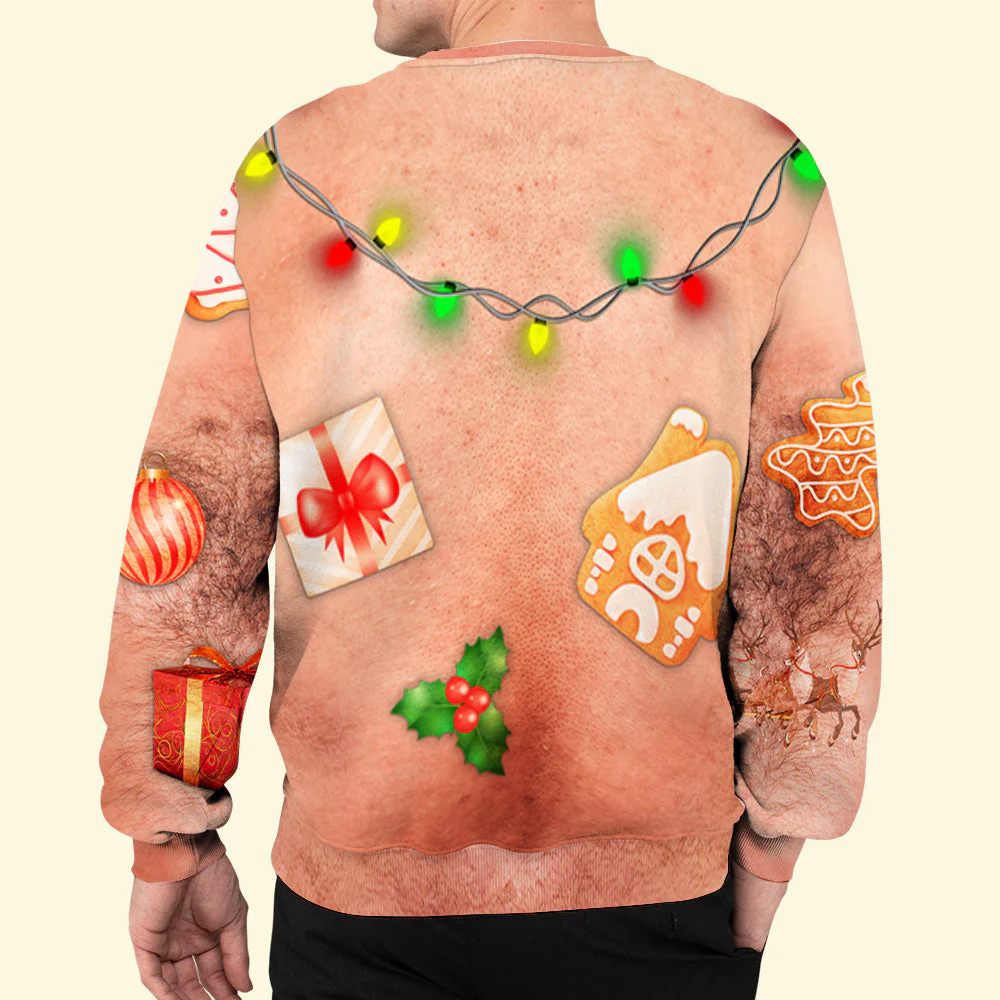 Jingle Bell - Personalized Custom All-Over-Print Sweatshirt - Image 4