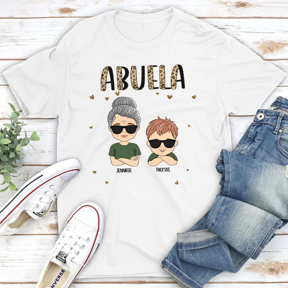 Just Call Me Grandma - Personalized Custom Unisex T-shirt - Image 2