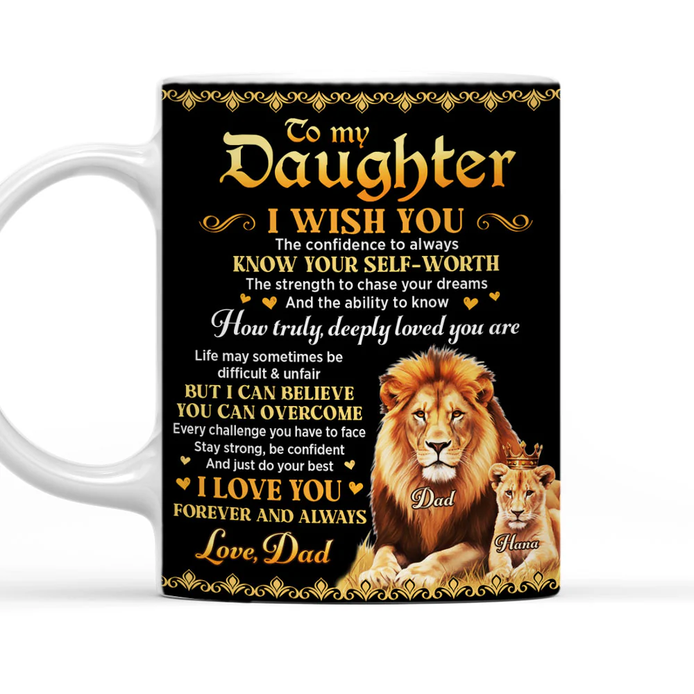 Just Do Your Best - Personalized Custom Coffee Mug