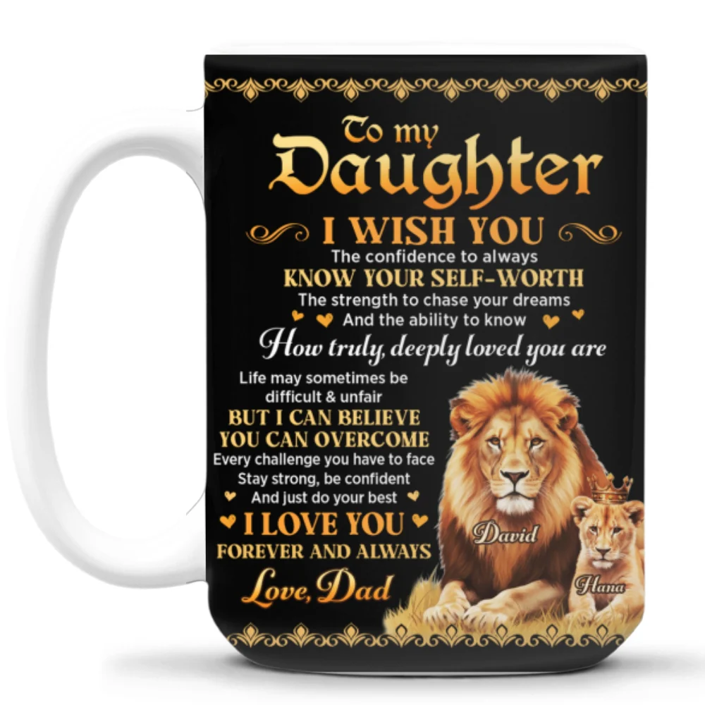 Just Do Your Best - Personalized Custom Coffee Mug - Image 8