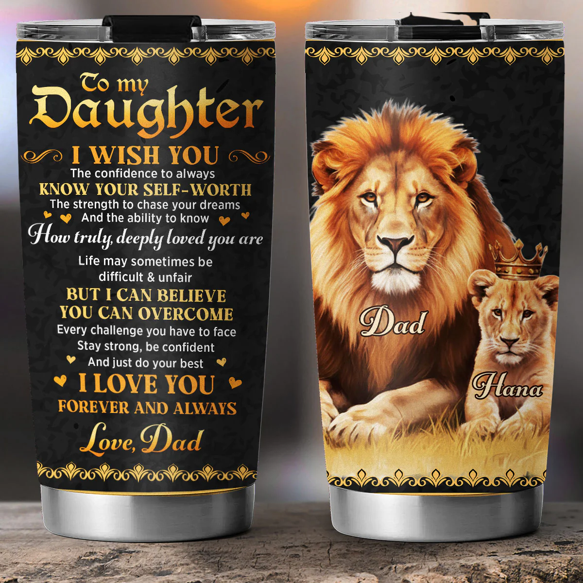 Just Do Your Best - Personalized Custom Tumbler