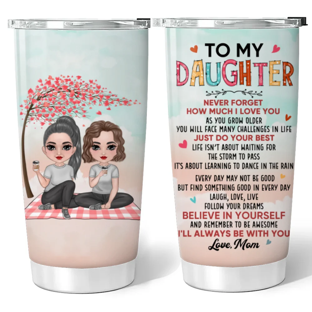 Just Do Your Best - Personalized Custom Tumbler - Image 5